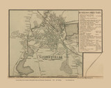 Sandwich Village - Massachusetts 1858 Old Town Map Custom Print - Barnstable Co.