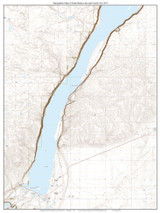 South Banks Lake and Coulee City 2017 - Custom USGS Old Topo Map - Washington State