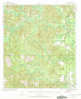 McIntosh, Alabama 1943 (1972) USGS Old Topo Map Reprint 15x15 AL Quad 305622 McIntosh, Alabama 1943 (1972) USGS Old Topo Map Reprint 15x15 AL Quad 305622