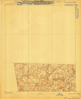 Winslow #3, Arkansas 1898 (1898) USGS Old Topo Map Reprint 15x15 AR Quad 260381