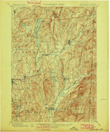 Cambridge, NY 1901 (1901) USGS Old Topo Map 15x15 NY Quad