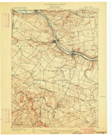 Canajoharie, NY 1900 (1900) USGS Old Topo Map 15x15 NY Quad