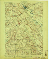 Carthage, NY 1904 (1904) USGS Old Topo Map 15x15 NY Quad