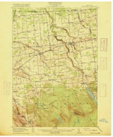 Chateaugay, NY 1915 (1915) USGS Old Topo Map 15x15 NY Quad