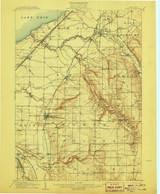 Eden, NY 1907 (1907) USGS Old Topo Map 15x15 NY Quad