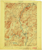 Luzurne, NY 1903 (1903) USGS Old Topo Map 15x15 NY Quad