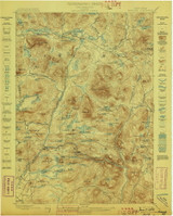 Newcomb, NY 1898 (1898) USGS Old Topo Map 15x15 NY Quad