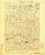 Palmyra, NY 1902 (1902) USGS Old Topo Map 15x15 NY Quad