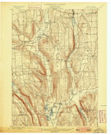 Tully, NY 1900 (1900) USGS Old Topo Map 15x15 NY Quad