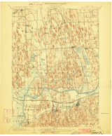 Weedsport, NY 1902 (1902) USGS Old Topo Map 15x15 NY Quad