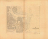 St Marys Entrance and Fernandina Harbor 1909 - Old Map Nautical Chart AC Harbors 453-11503 - Florida (East Coast)