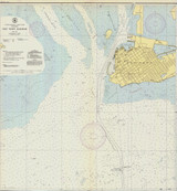 Key West Harbor 1943 - Old Map Nautical Chart AC Harbors 576-11447 - Florida (East Coast)