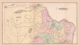 Johnsburgh North, New York 1876 - Old Town Map Reprint - Warren Co. Atlas 7