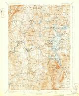 Sunapee, New Hampshire 1907 (1931) USGS Old Topo Map Reprint 15x15 NH Quad 330353 Sunapee, New Hampshire 1907 (1931) USGS Old Topo Map Reprint 15x15 NH Quad 330353