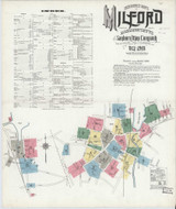 Milford Massachusetts 1910 - Fire Insurance Index - Old Map Reprint