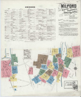 Milford Massachusetts 1920 - Fire Insurance Index - Old Map Reprint
