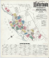 Watertown Massachusetts 1911 - Fire Insurance Index - Old Map Reprint