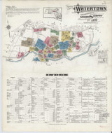 Watertown Massachusetts 1916 - Fire Insurance Index - Old Map Reprint