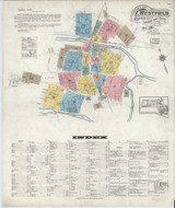 Westfield Massachusetts 1917 - Fire Insurance Index - Old Map Reprint