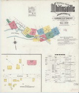 Whitinsville Massachusetts 1910 - Fire Insurance Index - Old Map Reprint