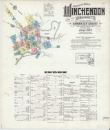 Winchendon Massachusetts 1914 - Fire Insurance Index - Old Map Reprint
