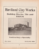 Ad Clay - Ohio 1905 - Paulding Co. Atlas 37