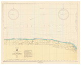 Braddock Point to Thirty Mile Point 1946 Lake Ontario Harbor Chart Reprint Great Lakes 2 - 24
