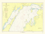 North End of Lake Michigan 1969 Lake Michigan Harbor Chart Reprint Great Lakes 7 - 70