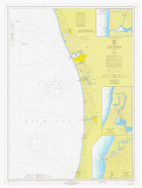 South Haven to Benona 1973 Lake Michigan Harbor Chart Reprint Great Lakes 7 - 76