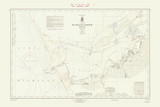 Muskegon Harbor 1966 Lake Michigan Harbor Chart Reprint Great Lakes 7 - 767