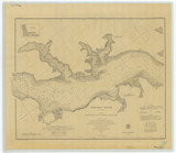 Potomac River 2 from Piney Point to Lower Cedar Point 1884 - Old Map Nautical Chart AC Harbors 389 - Chesapeake Bay