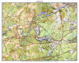 Lake Boon 1943 - Custom USGS Old Topo Map - Massachusetts 7x7 Custom - Lakes Not Quabbin Lake Boon 1943 - Custom USGS Old Topo Map - Massachusetts 7x7 Custom - Lakes Not Quabbin