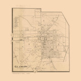 Glasgow Village, Kentucky 1879 -  Barren Co.