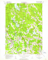 Ayers Village, New Hampshire 1955 (1962) USGS Old Topo Map Reprint 7x7 MA Quad 329470