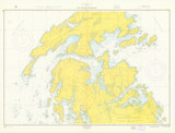 Fox Islands Thoroughfare 1964 - Old Map Nautical Chart AC Harbors 3 235 - Maine