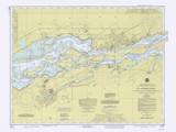 St. Regis to Croil Islands 1977 St Lawrence River Nautical Chart Reprint 11b Great Lakes