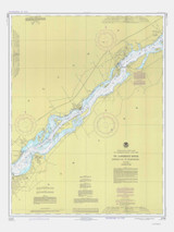 Leishman Point to Ogdensburg 1977 St Lawrence River Nautical Chart Reprint 13 Great Lakes