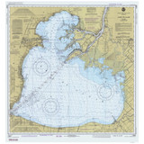 Lake St Clair 1982 Detroit & St Clair Rivers Harbor Chart Reprint Great Lakes 4 - 42