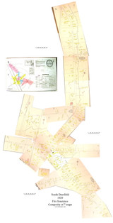 South Deerfield Fire Insurance Composite 1929 - Old Map Custom Print Franklin County - Massachusetts Cities Other