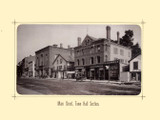 Main Street, Town Hall Section, Greenfield Massachusetts 1881 - Greenfield Illustrated 25 Views 1881 Reprint