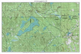 Lake Nubanusit and Hancock 1998 - Custom USGS Old Topo Map - New Hampshire - South West
