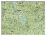 Island Pond - Stoddard 1984 - Custom USGS Old Topo Map - New Hampshire - South West