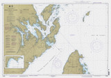 Grand Manan Channel Northern Part 1996 - Old Map Nautical Chart AC Harbors 5 13394 - Maine