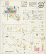 Stamps, Arkansas 1913 - Old Map Arkansas Fire Insurance Index