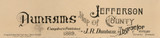 Title of Source Map - Jefferson County, Nebraska 1889 Old Town Map Custom Print - Jefferson Co - NOT FOR SALE