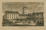 Denison Paper Mill, Maine 1858 Old Town Map Custom Print - Androscoggin Co.