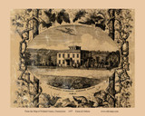 J.H. Bolton Residence - Furnace Hollow - Stafford Connecticut 1857 - Old Town Map Custom Print - Tolland Co.