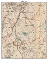 Canton, 1891 - Old Town Map Reprint - Norfolk Co. - 1891 Atlas of Massachusetts