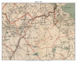 Milton, 1891 - Old Town Map Reprint - Norfolk Co. - 1891 Atlas of Massachusetts