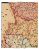 Dover, Massachusetts 1853 Old Town Map Custom Print - Norfolk Co.
